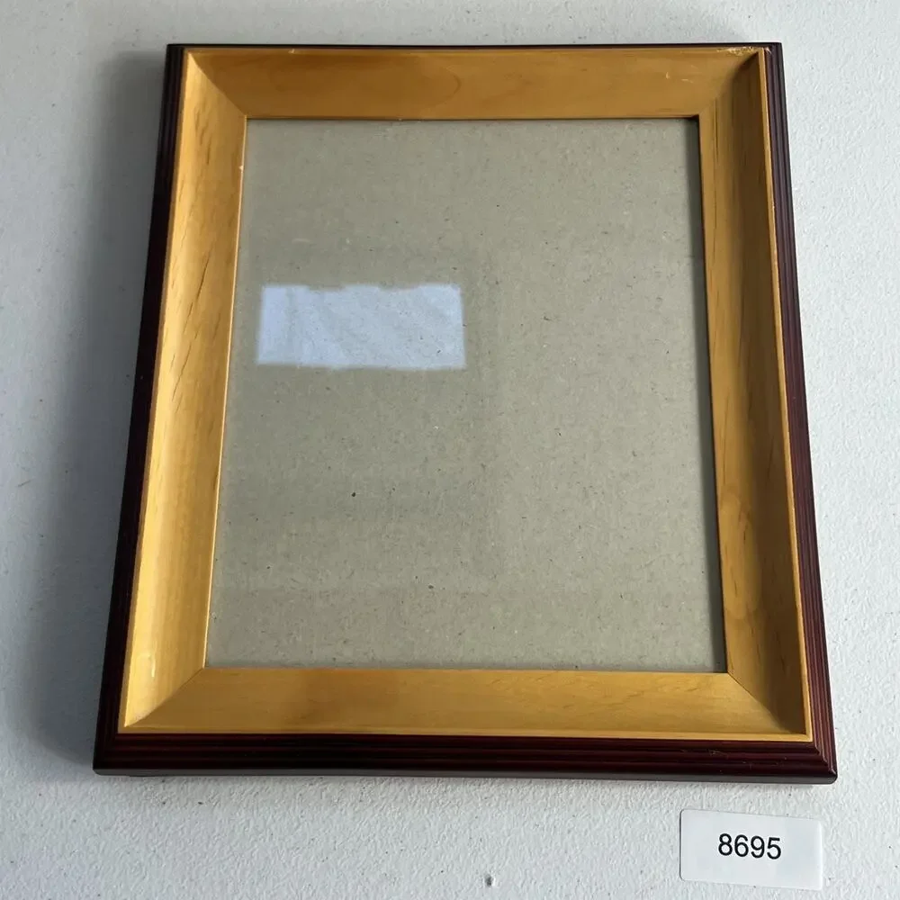 Wooden Two-Tone Picture Frame Fits 8